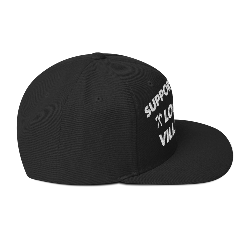 Support Your Local Villains Snapback Hat