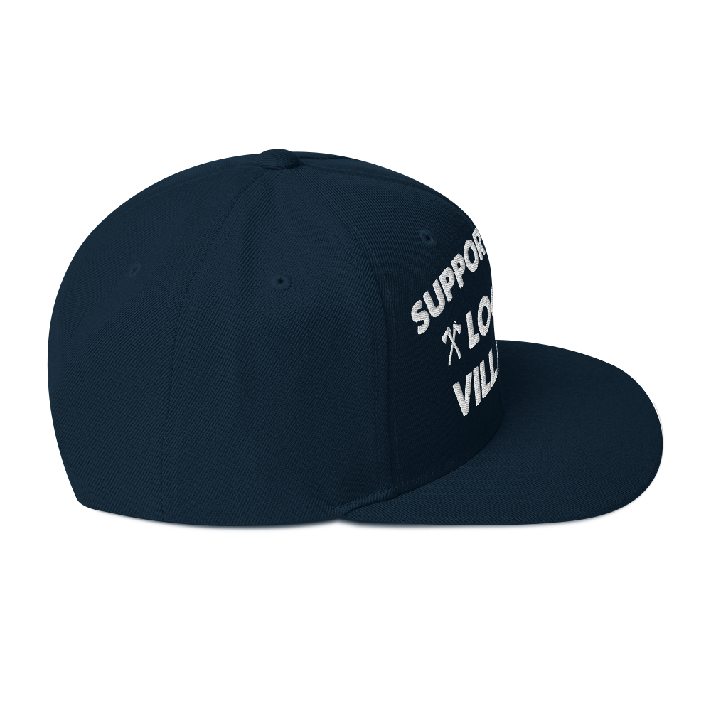 Support Your Local Villains Snapback Hat
