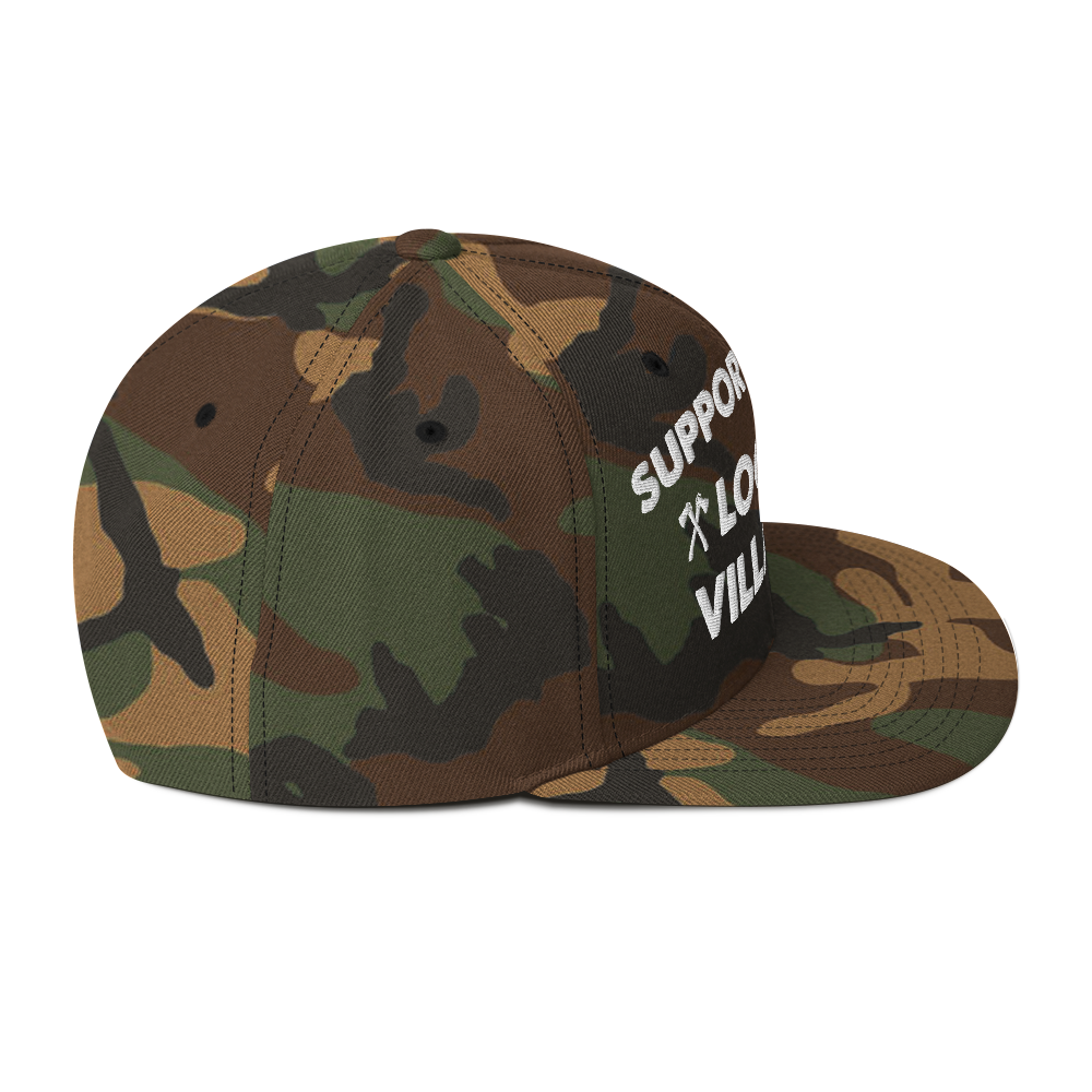 Support Your Local Villains Snapback Hat