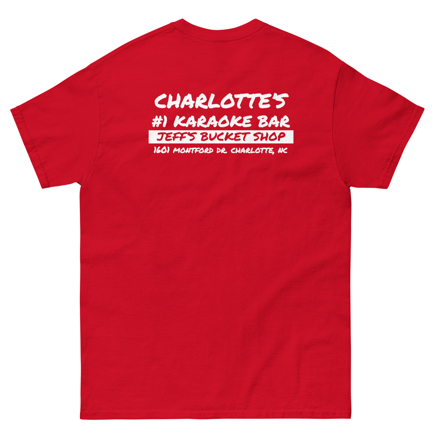 Jeff's Bucket Shop Neon Logo Tee