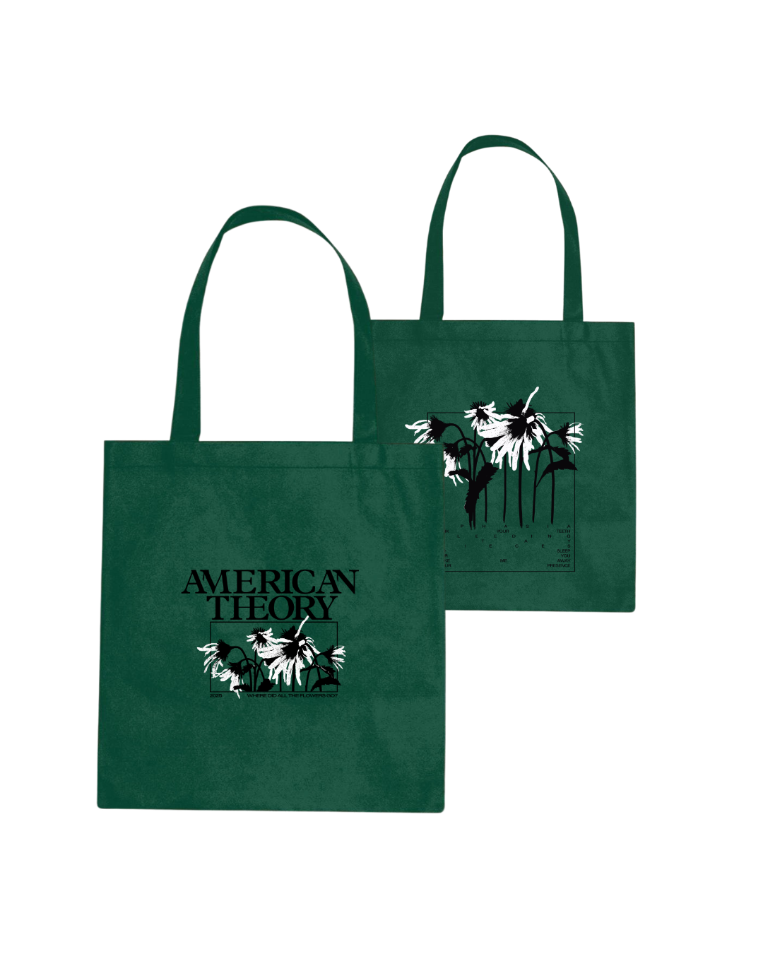 Dead Flowers Tote Bag