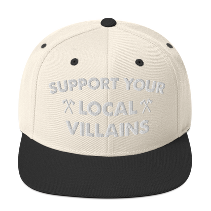 Support Your Local Villains Snapback Hat