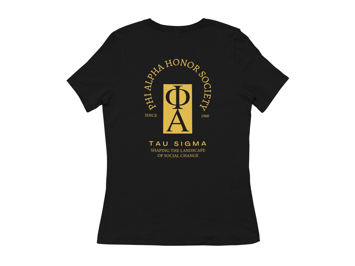 Womens Cut Phi Alpha Tee